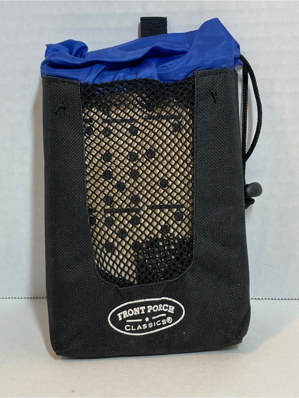 Front Porch Classics Outfitters Dominos with Travel Case Backpacking Travel